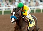 Thegirlinthatsong rolls to victory in the La Canada at Santa Anita Park.