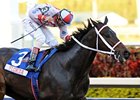 Tackleberry and Javier Santiago win the Sunshine Millions Classic.<br><a target="blank" href="http://www.bloodhorse.com/horse-racing/photo-store?ref=http%3A%2F%2Fpictopia.com%2Fperl%2Fgal%3Fprovider_id%3D368%26ptp_photo_id%3D9387836%26ref%3Dstory">Order This Photo</a>