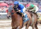 Saginaw won the John Morrissey Aug 1, his fifth straight win.<br><a target="blank" href="http://photos.bloodhorse.com/AtTheRaces-1/at-the-races-2013/27257665_QgCqdh#!i=2671800061&k=pN8pVm9">Order This Photo</a>