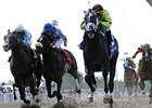 Mission Impazible pulls away from the rest in the New Orleans Handicap.<br><a target="blank" href="http://www.bloodhorse.com/horse-racing/photo-store?ref=http%3A%2F%2Fpictopia.com%2Fperl%2Fgal%3Fprovider_id%3D368%26ptp_photo_id%3D9465100%26ref%3Dstory">Order This Photo</a>