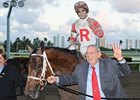 Ken Ramsey leads Claiming Crown Jewel winner Parent's Honor to the Winners' Circle.<br><a target="blank" href="http://photos.bloodhorse.com/AtTheRaces-1/at-the-races-2012/22274956_jFd5jM#!i=2247845922&k=92BVcns">Order This Photo</a>