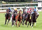 Dayatthespa wins the 2014 First Lady Stakes.