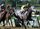 Graydar is in control at the finish of the Kelso Handicap.
<br><a target="blank" href="http://photos.bloodhorse.com/AtTheRaces-1/at-the-races-2013/27257665_QgCqdh#!i=2796357147&k=CJvhG7D">Order This Photo</a>
