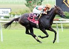 Check the Label and Ramon Dominguez pull away to victory in the Virginia Oaks.