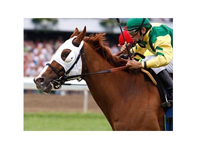 Get Serious won the Oceanport in both 2009 and 2010 (shown).