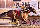 Ghost Bay wins the Maryland Juvenile Futurity.