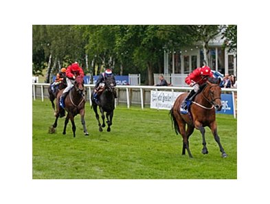 Mayson cannot be caught in the Darley July Cup at Newmarket.<br><a target="blank" href="http://photos.bloodhorse.com/AtTheRaces-1/at-the-races-2012/22274956_jFd5jM#!i=1964440676&k=XGGPKx5">Order This Photo</a>
