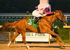 Eighttofasttocatch powers home to win the Maryland Million Classic.