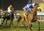 Rileyskeepingfaith and Ahmed Ajtebi upset the Zabeel Mile.