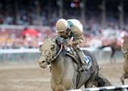 Street Life sails through the mud to win the Curlin.<br><a target="blank" href="http://photos.bloodhorse.com/AtTheRaces-1/at-the-races-2012/22274956_jFd5jM#!i=1991175876&k=6FVmPTC">Order This Photo</a>