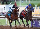 2014 Breeders' Cup Classic winner Bayern returns in the Churchill Downs Stakes.<br><a target="blank" href="http://photos.bloodhorse.com/BreedersCup/2014-Breeders-Cup/Classic/i-FDMBHrL">Order This Photo</a>