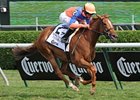 Zagora is in control down the stretch in the Ballston Spa Stakes. <br><a target="blank" href="http://photos.bloodhorse.com/AtTheRaces-1/at-the-races-2012/22274956_jFd5jM#!i=2046988759&k=h8Kx776">Order This Photo</a>