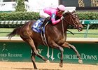 Salty Strike wins the Dogwood Stakes.