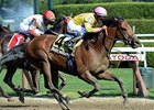 Sage Valley rolls home to win the James Marvin.<br><a target="blank" href="http://photos.bloodhorse.com/AtTheRaces-1/at-the-races-2013/27257665_QgCqdh#!i=2644957580&k=XHdC7wr">Order This Photo</a>