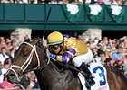 Stately Victor makes his 2011 debut on the turf in the John B. Connally Turf Cup Handicap.<br><a target="blank" href="http://www.bloodhorse.com/horse-racing/photo-store?ref=http%3A%2F%2Fpictopia.com%2Fperl%2Fgal%3Fprovider_id%3D368%26ptp_photo_id%3D8886089%26ref%3Dstory">Order This Photo</a>