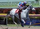 Ciao Bella cruises to victory in the Rampart Stakes.<br><a target="blank" href="http://photos.bloodhorse.com/AtTheRaces-1/at-the-races-2013/27257665_QgCqdh#!i=2432868883&k=RSML5H3">Order This Photo</a>