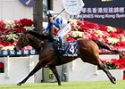 Lord Kanaloa wins the Hong Kong Sprint.