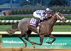 Debutante Stakes winner Fiftyshadesofgold is the 7-5 favorite on the Adirondack morning line.
