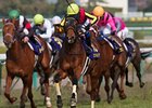 Gentildonna wins the JRA Oka Sho in Japan.