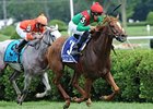 Daveron has won all three of her starts this year, including the Ballston Spa (shown).<br><a target="blank" href="http://www.bloodhorse.com/horse-racing/photo-store?ref=http%3A%2F%2Fpictopia.com%2Fperl%2Fgal%3Fprovider_id%3D368%26ptp_photo_id%3D9648640%26ref%3Dstory">Order This Photo</a>