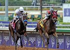 My Fiona wins the 2014 Golden State Juvenile Fillies. <br><a target="blank" href="http://photos.bloodhorse.com/AtTheRaces-1/At-the-Races-2014/i-sGHQZS8">Order This Photo</a>