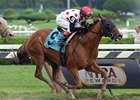 Lady Cohiba wins the Glens Falls.
<br><a target="blank" href="http://photos.bloodhorse.com/AtTheRaces-1/at-the-races-2013/27257665_QgCqdh#!i=2740040820&k=VBCSg27">Order This Photo</a>
