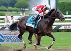 Fort Larned winning the 2012 Whitney Invitational Handicap.
<br><a target="blank" href="http://photos.bloodhorse.com/AtTheRaces-1/at-the-races-2012/22274956_jFd5jM#!i=2006241856&k=9SngmXS">Order This Photo</a>