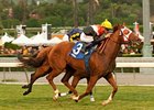 Broken Dreams gets up late to win the Senator Ken Maddy Stakes.