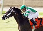 Turbo Compressor and Joe Bravo are in control in the Colonial Turf Cup.