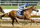 Gleaming Upsets Favorite in Sweet and Sassy Stakes