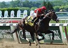 Flat Out sails home to win the 2013 Suburban.<br><a target="blank" href="http://photos.bloodhorse.com/AtTheRaces-1/at-the-races-2013/27257665_QgCqdh#!i=2618565680&k=dz3FQGR">Order This Photo</a>