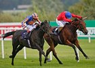 Lillie Langtry (left) runs down Spacious to win the Coolmore Fusaichi Pegasus Matron Stakes. <br><a target="blank" href="http://www.bloodhorse.com/horse-racing/photo-store?ref=http%3A%2F%2Fpictopia.com%2Fperl%2Fgal%3Fprovider_id%3D368%26ptp_photo_id%3D9170276%26ref%3Dstory">Order This Photo</a>