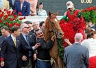 2011 Kentucky Derby winner Animal Kingdom.
<br><a target="blank" href="http://www.bloodhorse.com/horse-racing/photo-store?ref=http%3A%2F%2Fpictopia.com%2Fperl%2Fgal%3Fprovider_id%3D368%26ptp_photo_id%3D9517735%26ref%3Dstory">Order This Photo</a>