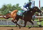 Undefeated Golden Moka drew off for a 2 3/4-length win in the Prince of Wales Stakes at Fort Erie.