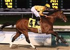 Departing won three in a row before finishing 3rd in the Louisiana Derby.