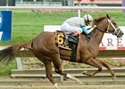 Life At Ten delivers a dominating performance in the Delaware Handicap.