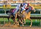 Headache rallies to win the Hawthorne Gold Cup under Paco Lopez.