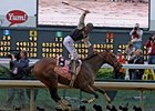 Mine That Bird winning the Kentucky Derby.