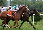 Caroline Thomas wins the Woodford Reserve Lake Placid Stakes.