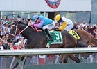 Noosa Beach won the 2010 Longacres Mile by 1 1/2 lengths.
