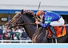 Decisive Moment won the 2014 Presque Isle Mile by a head.