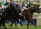 Regally Ready holds off Bated Breath to win the Nearctic at Woodbine.