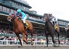 Madame Cactus, owned by VinMar Farm, wins 2013 Lexus Raven Run Stakes at Keeneland