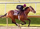 Done Talking has bullet work at Laurel Park