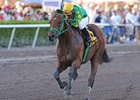 Smooth Air takes on 7 in the Salvator Mile<br><a target="blank" href="http://www.bloodhorse.com/horse-racing/photo-store?ref=http%3A%2F%2Fpictopia.com%2Fperl%2Fgal%3Fprovider_id%3D368%26ptp_photo_id%3D7901221%26ref%3Dstory">Order This Photo</a>