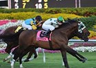 2009 Ft. Lauderdale Stakes winner Kiss The Kid is back for the 2010 version.<br><a target="blank" href="http://www.bloodhorse.com/horse-racing/photo-store?ref=http%3A%2F%2Fpictopia.com%2Fperl%2Fgal%3Fprovider_id%3D368%26ptp_photo_id%3D7377650%26ref%3Dstory">Order This Photo</a>