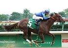 Graeme Six earned wins her first graded race May 26 in the Winning Colors (gr. III) at Churchill Downs.
