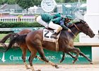 Scatman overtakes Jasizzle to win the Aristides at Churchill Downs.