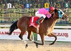 Gourmet Dinner and Sebastian Madrid are in control in the Delta Downs Jackpot.