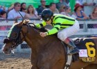 Class Included won the BC Oaks by 4 lengths.